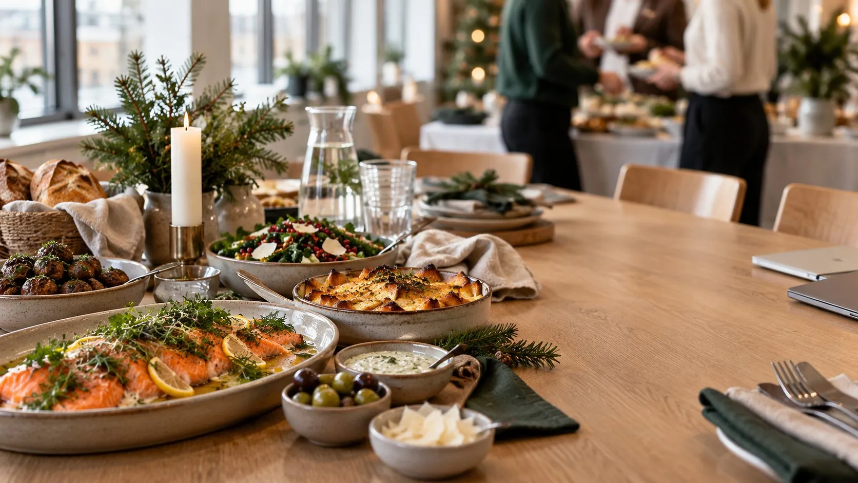 Jullunch till kontoret