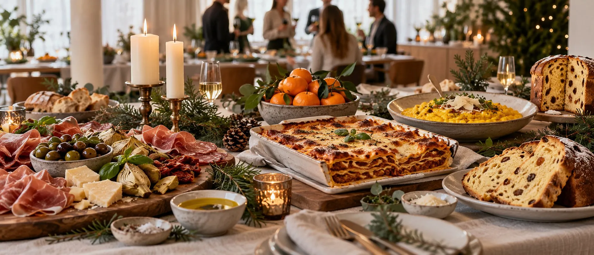 Vad ingår i ett italienskt julbord?
