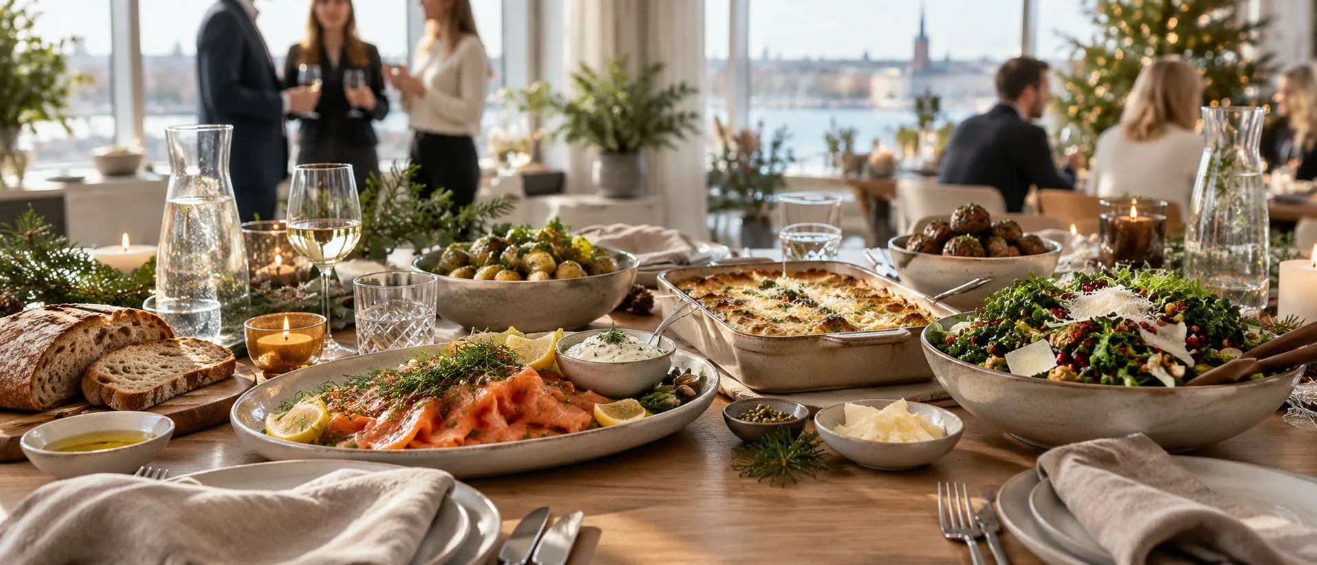 Vad äter man på jullunch?