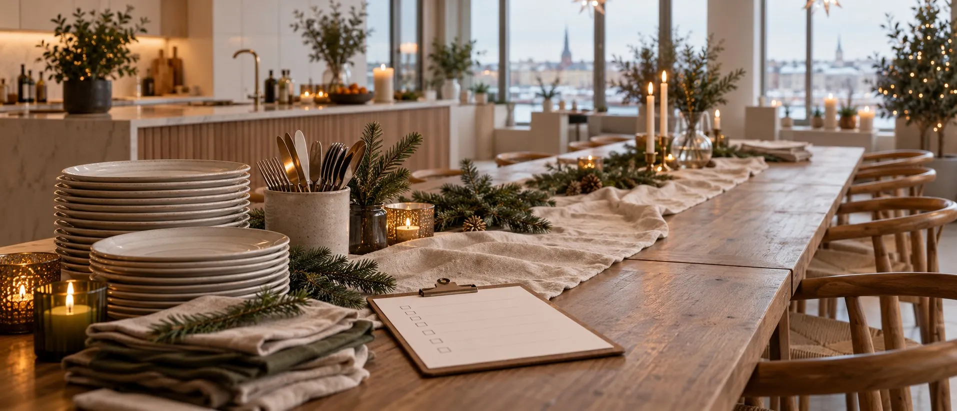 Planera julbord på kontoret